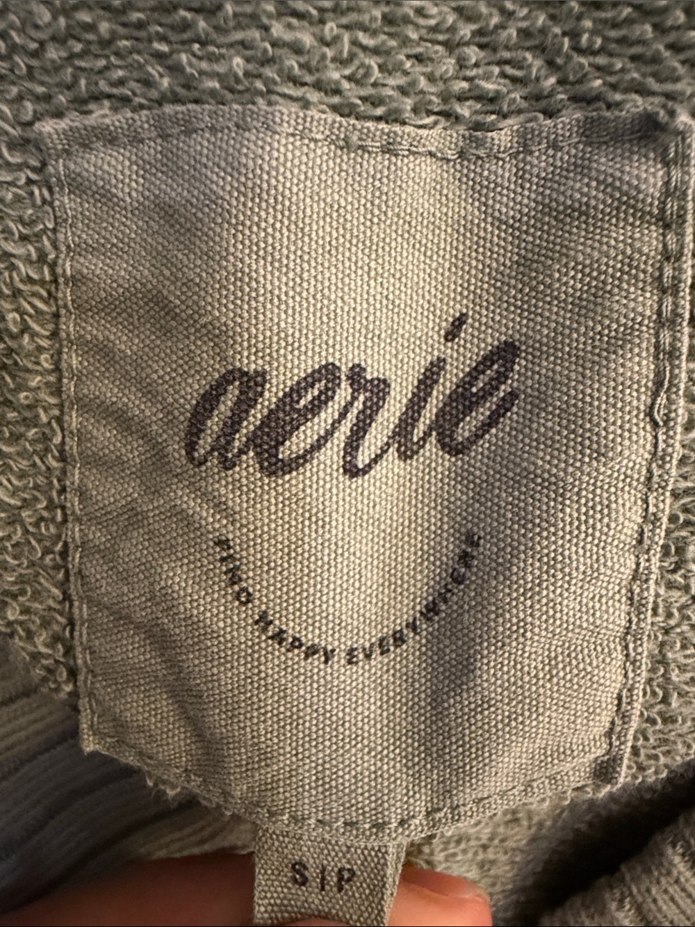 AERIE Women’s 100% Cotton V-Neck Relaxed Oversized Sweater - #300 - Picture 6 of 8